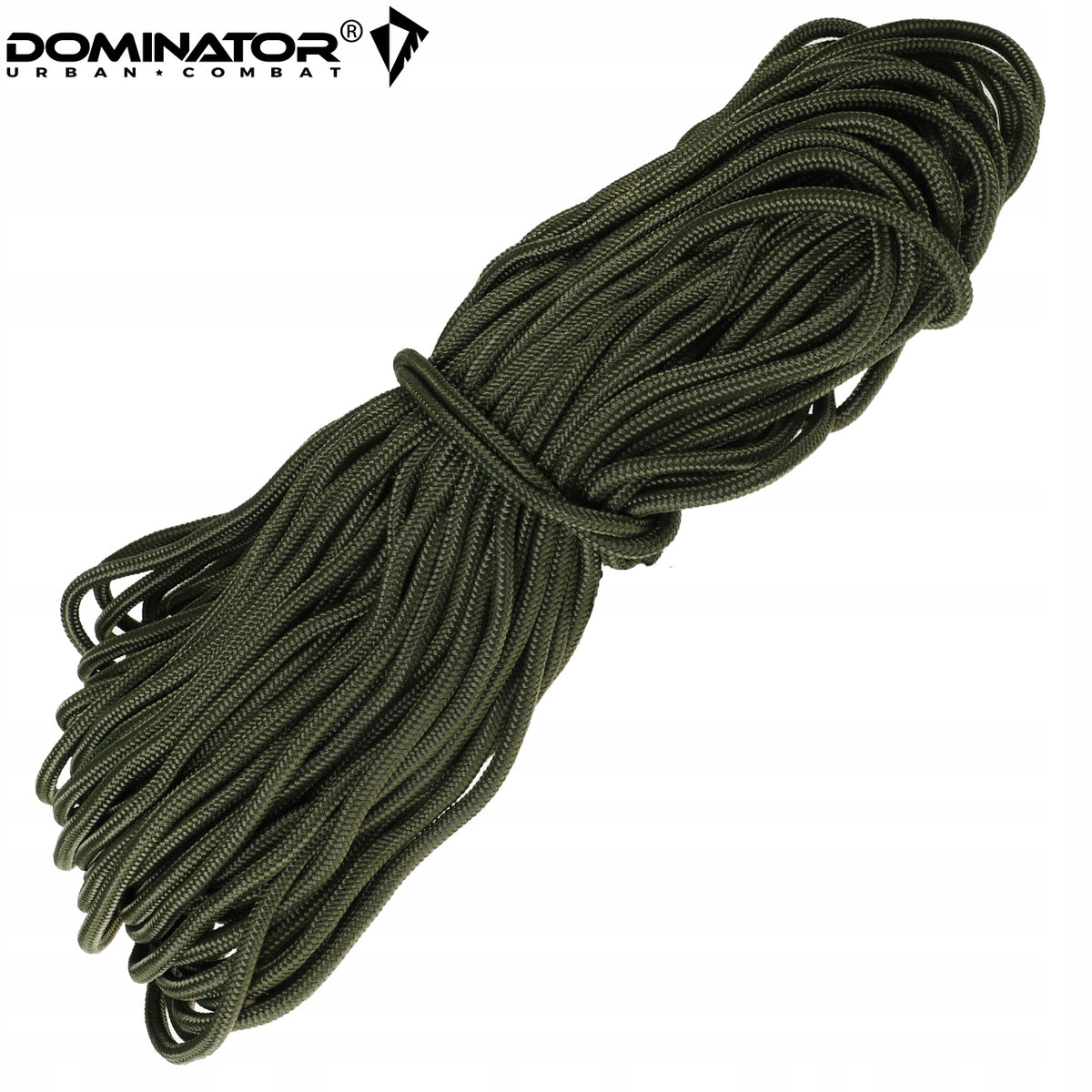 2X ROPE CABLE PARACORD 7mm UNIVERSAL DOMINATOR up to 400 kg 7 cores OLIVE 6 Brand Dominator UC
