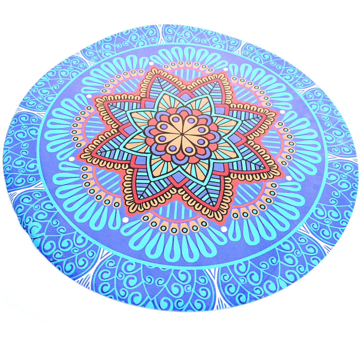 2X ROUND YOGA MEDITATION MAT VARIOUS COLORS Brand Midex