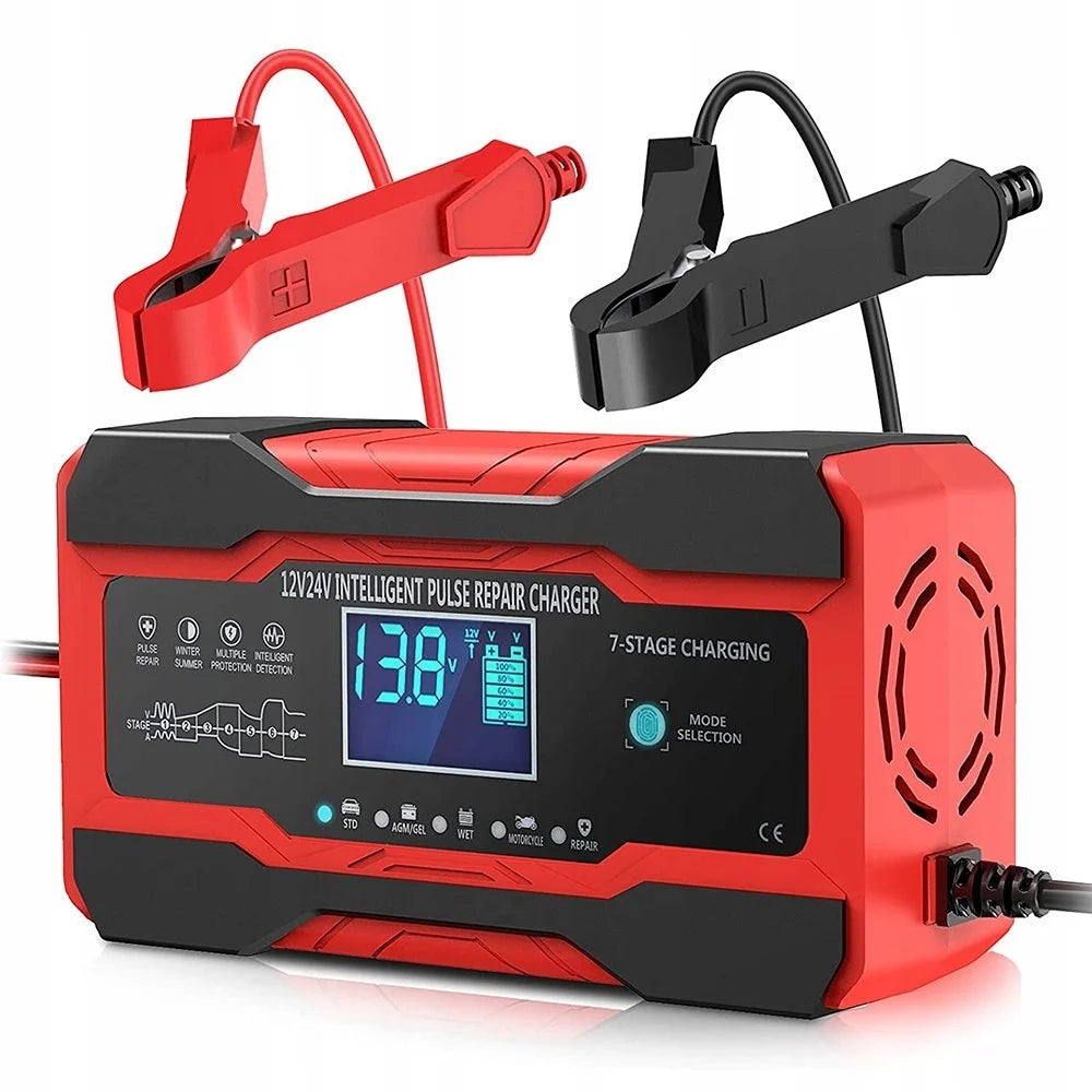 2X Rectifier 10A 12V/24V for LCD Batteries Repair Function Charger Brand Girox