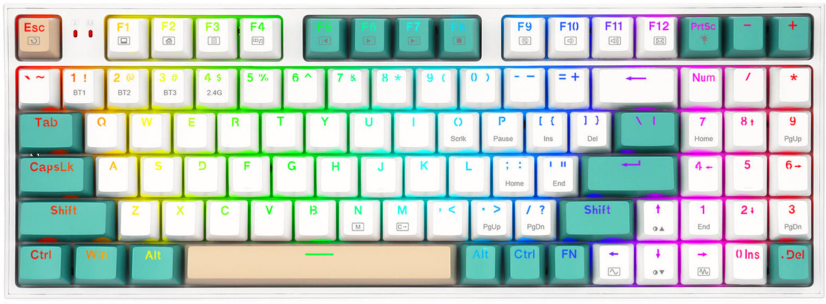 2X Redragon Veigar Pro RGB Keyboard