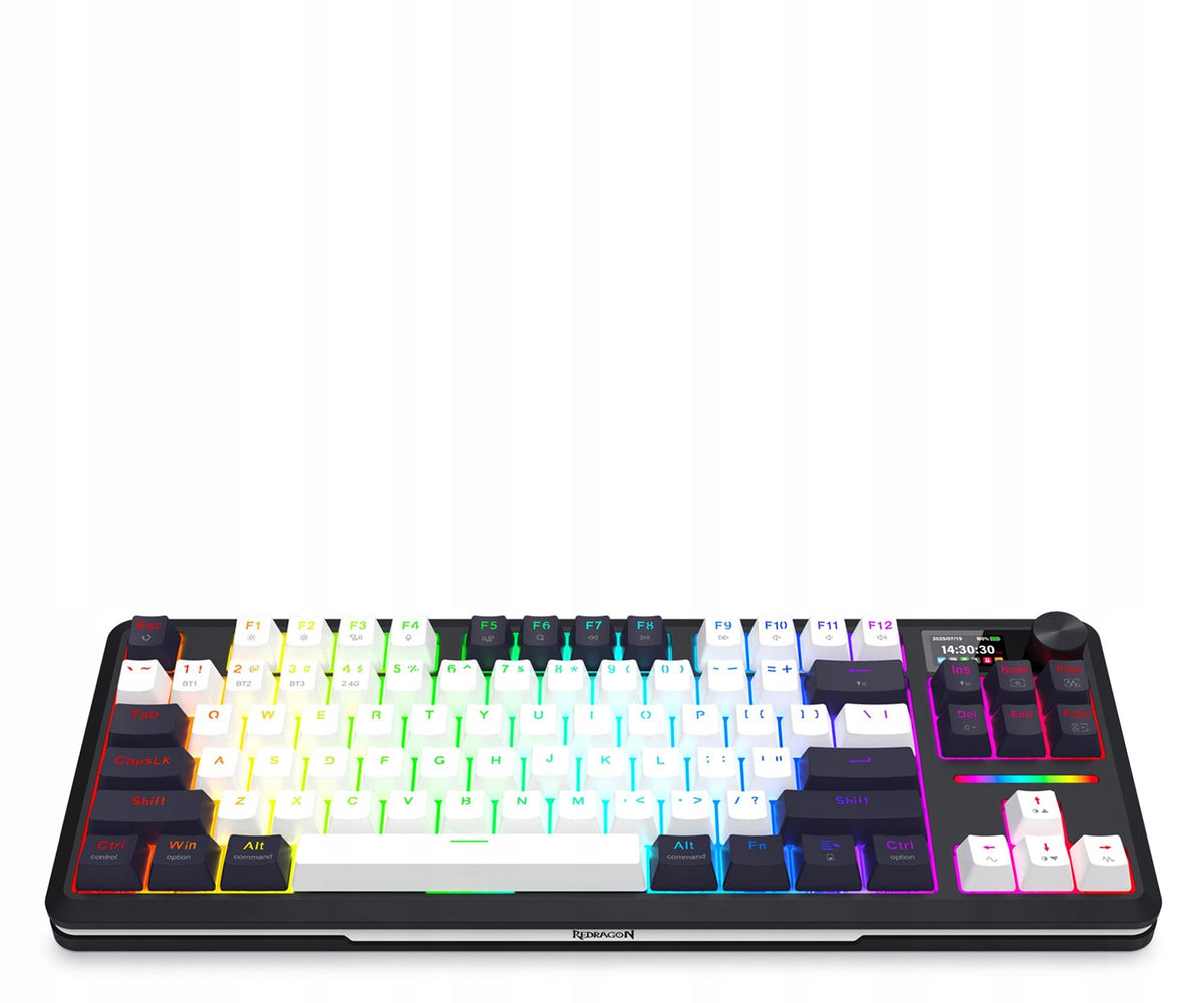 2X Redragon Wildslash LCD Pro RGB Keyboard Keyboard layout US international (qwerty)