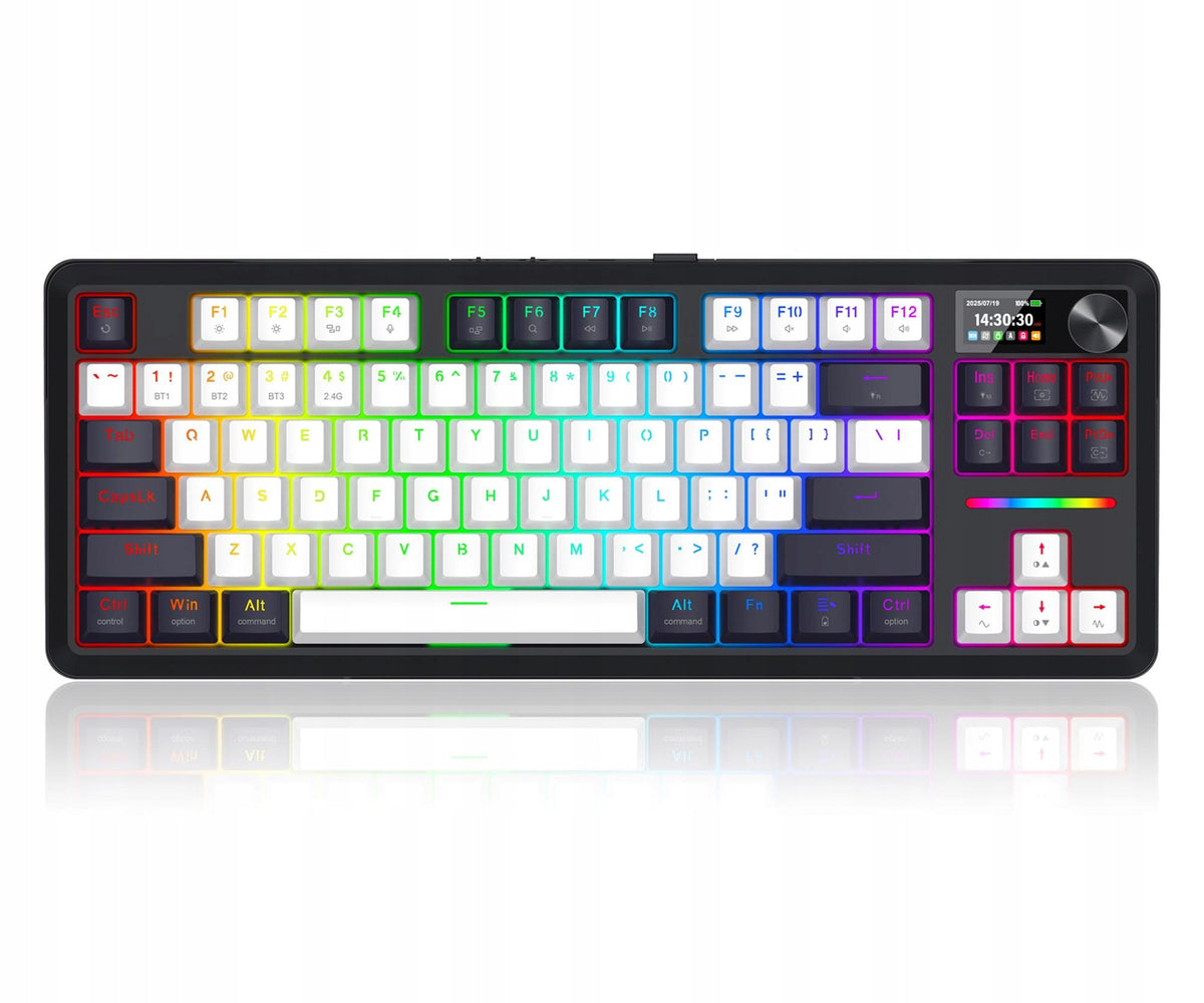 2X Redragon Wildslash LCD Pro RGB Keyboard
