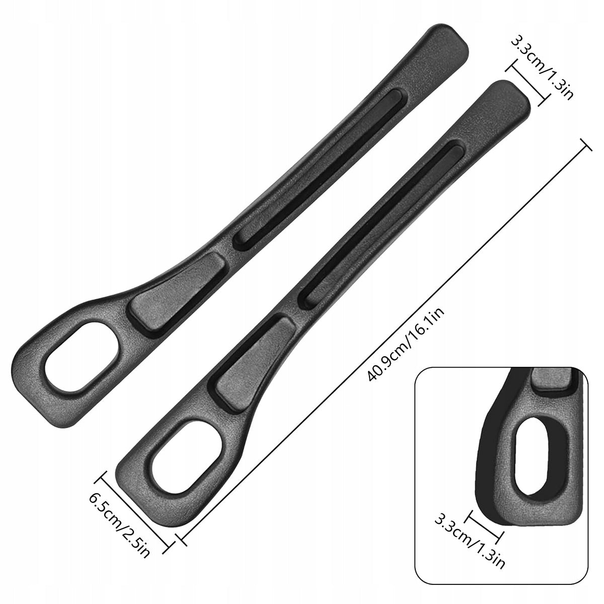 2X Rift Filler Between Armchairs Filling Between Armchair Black Manufacturer code 6900087052111