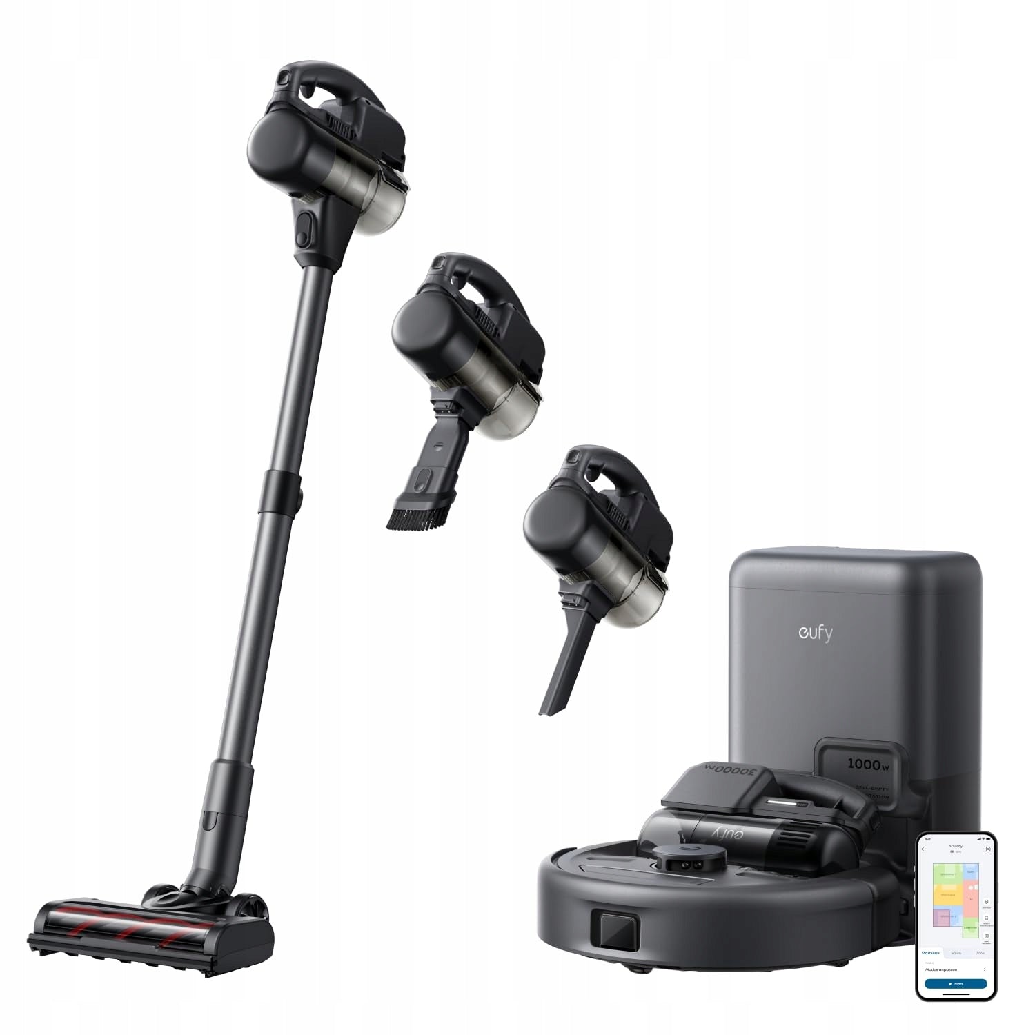 2X Robot Vacuum Cleaner Eufy 3 in 1 E20 Vacuum Cleaner