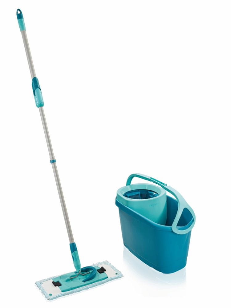 2X Rotary Mop Flat Clean Twist M Ergo Leifheit