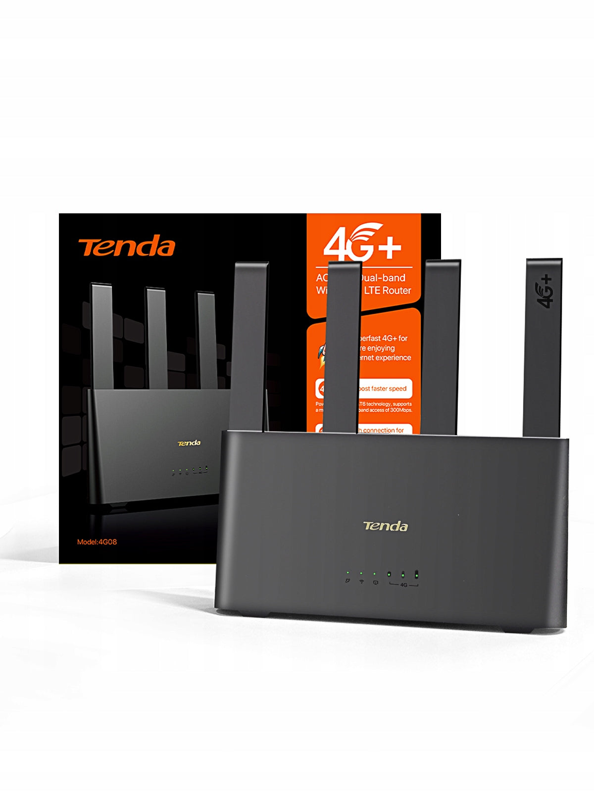 2X Router Tenda 4G08 WiFi 5 1200Mbps AC1200 4G LTE 1xWAN 1xLAN