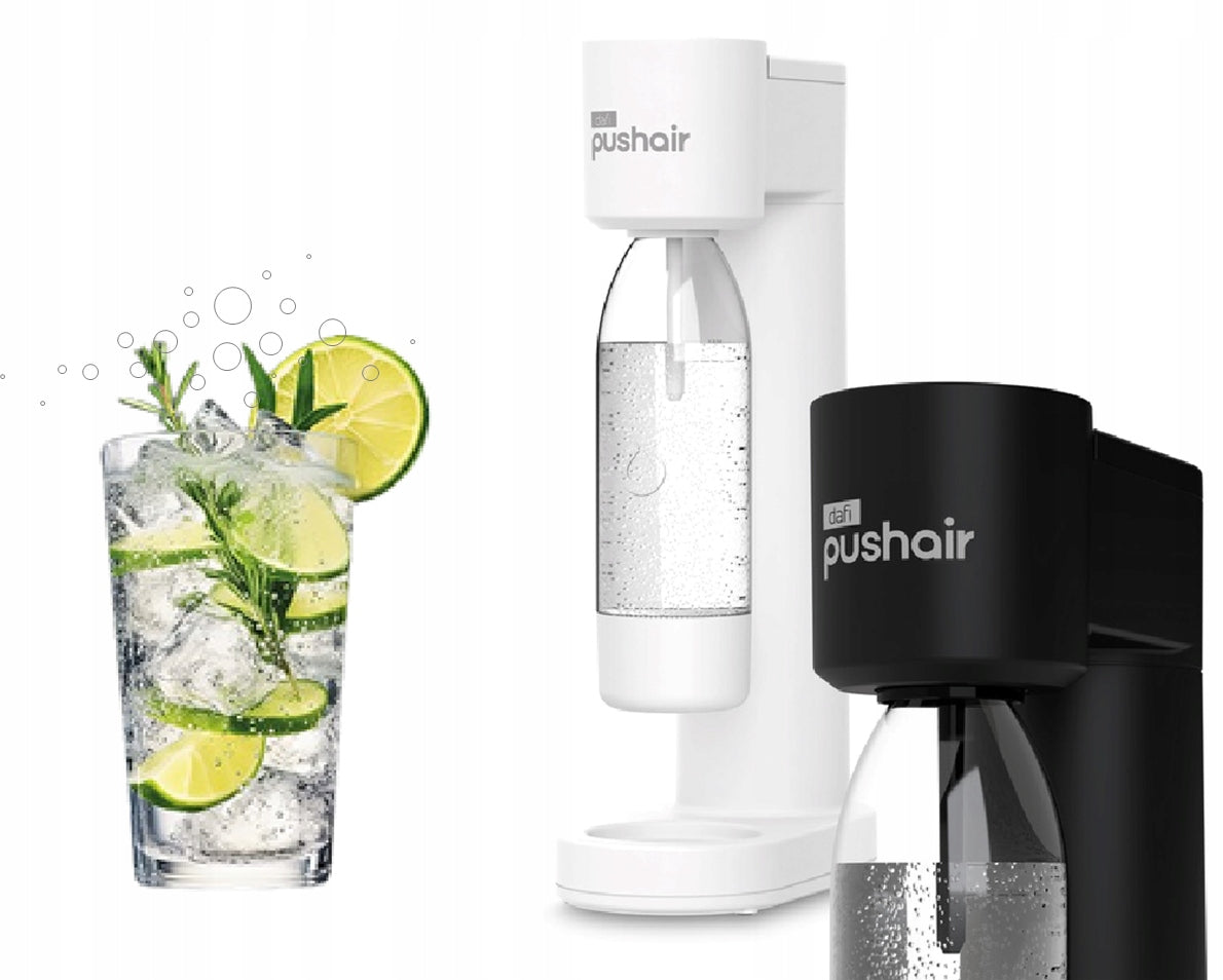 2X SATURATOR DAFI PUSHAIR | BOTTLE 0,7L | CARTRIDGE CO2 Brand Dafi