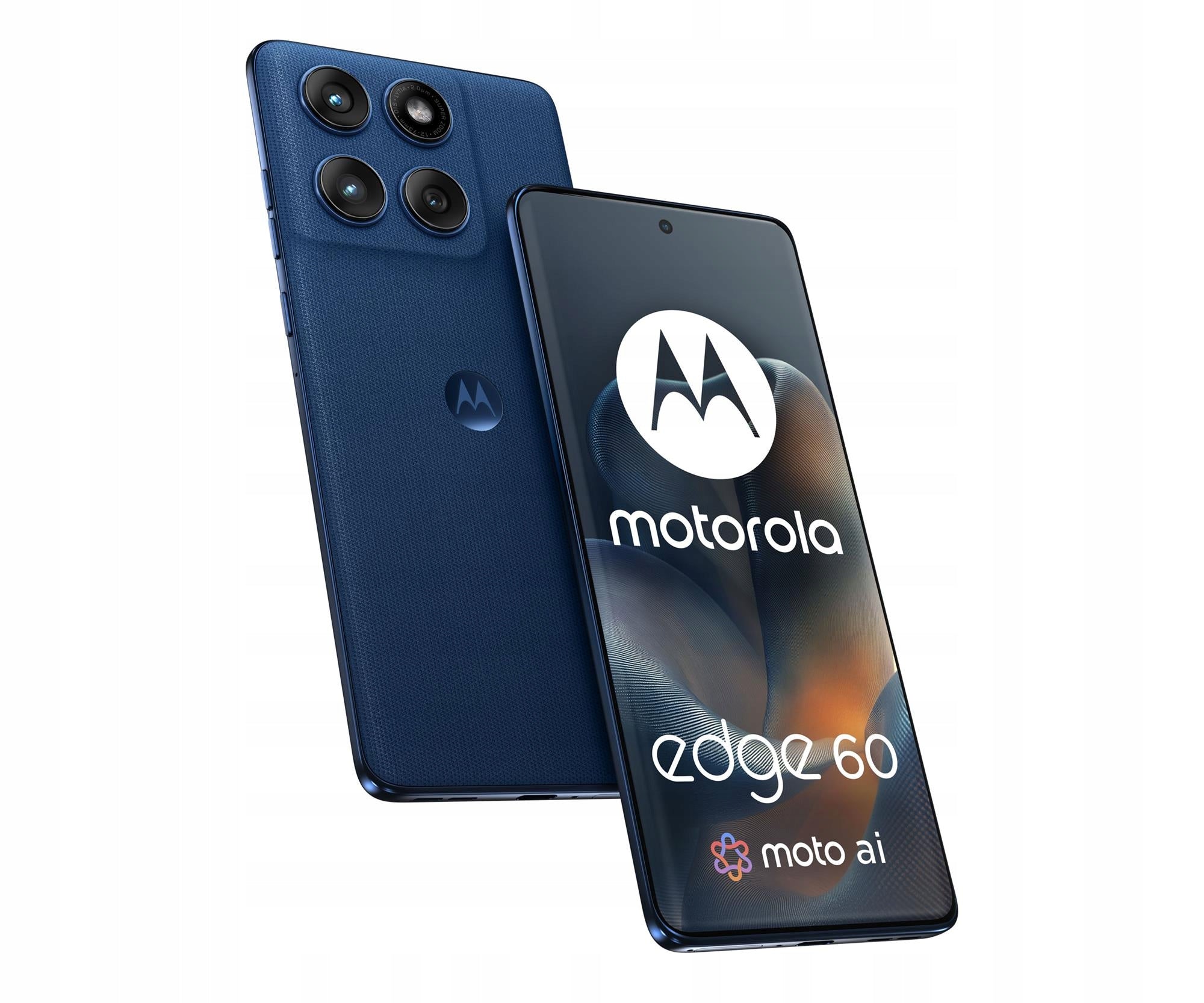 2X SMARTPHONE MOTOROLA Edge 60 5G 12/256GB Gibraltar Sea 120Hz Brand Motorola