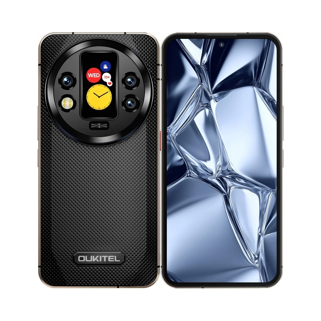 2X SMARTPHONE OUKITEL WP200 PRO 5G 24GB/1TB 8580mAh 6,7" ANDROID 15 BLACK