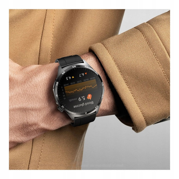2X SMARTWATCH CARDIOWATCH ECG SUGAR CALIBRATION AMOLED CONVERSATION MENU POLISH Brand Angelo Watches