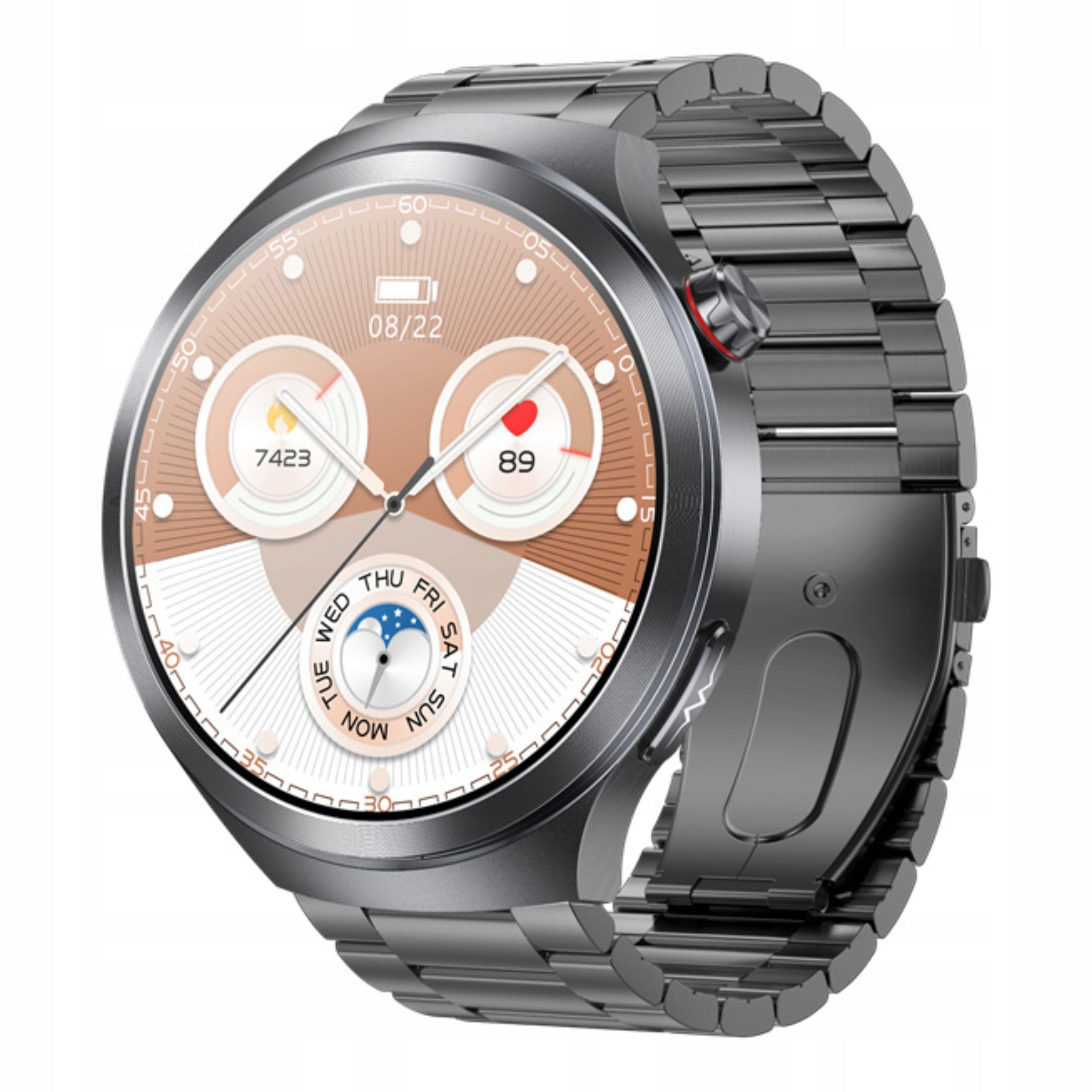 2X SMARTWATCH CARDIOWATCH MEN'S WATCH ECG HRV CALLS MENU POLISH + GRAT Model other