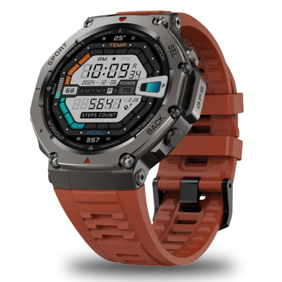 2X SMARTWATCH MEN'S GPS WATCH MENU POLISH CALLS SPORT SMARTWATCH 3 PAS Model other