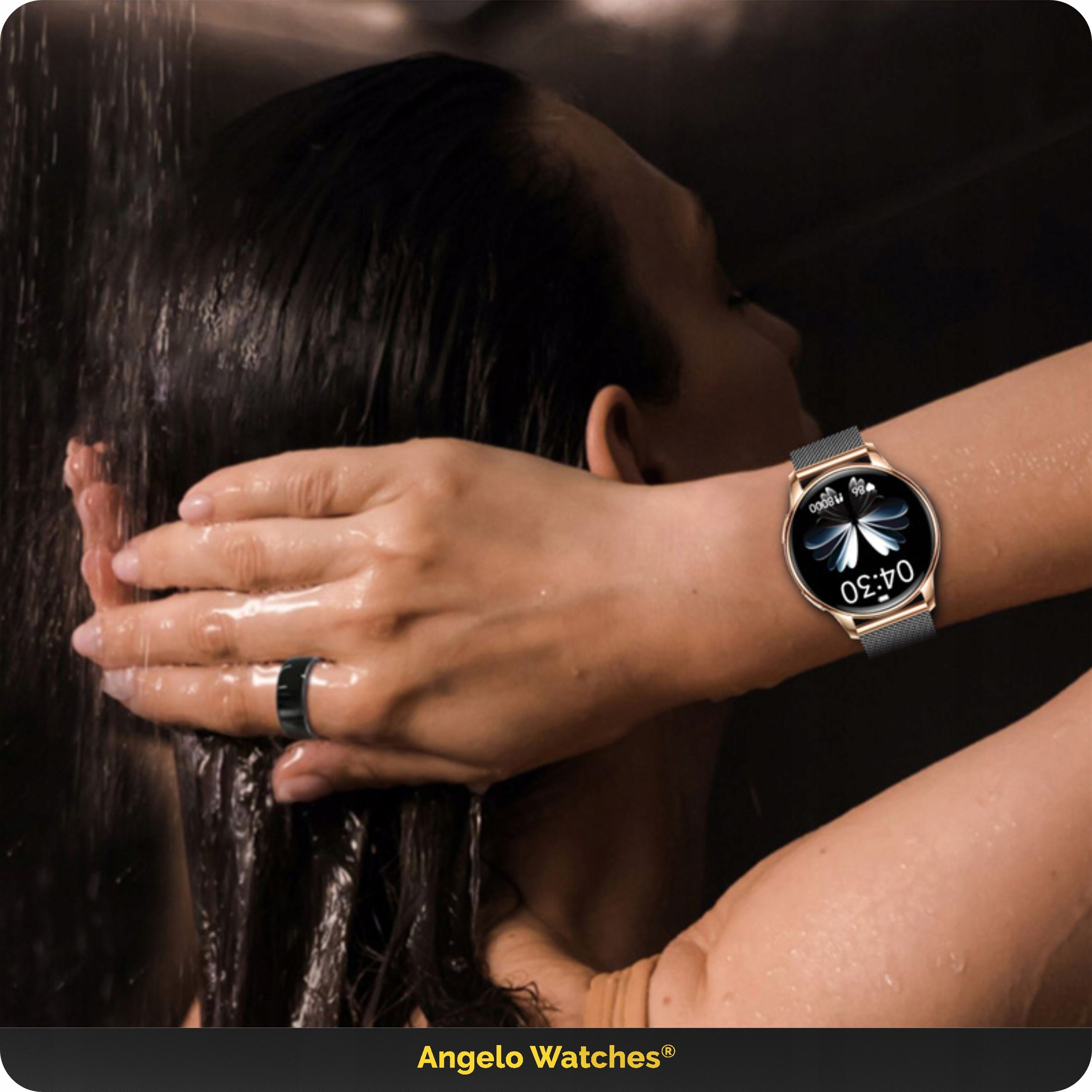 2X SMARTWATCH WOMEN'S WATCH TALK BLOOD PRESSURE MONITOR SPORT MENU POLISH 4 PA