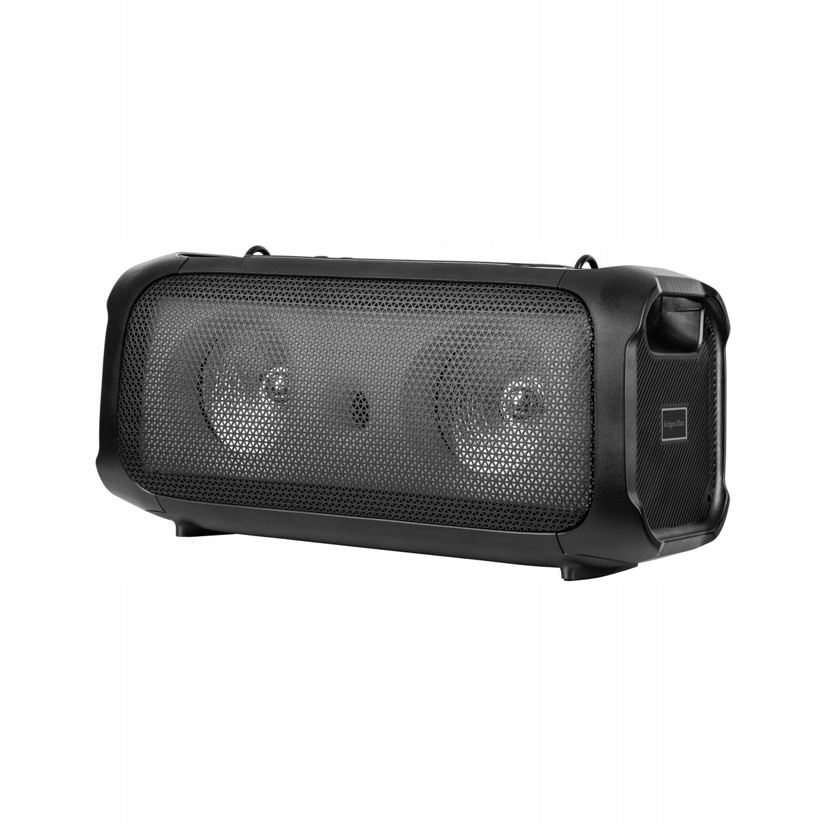 2X SPEAKER PORTABLE BOOMBOX AUDIO SYSTEM KM0559 MUSIC BOX GO