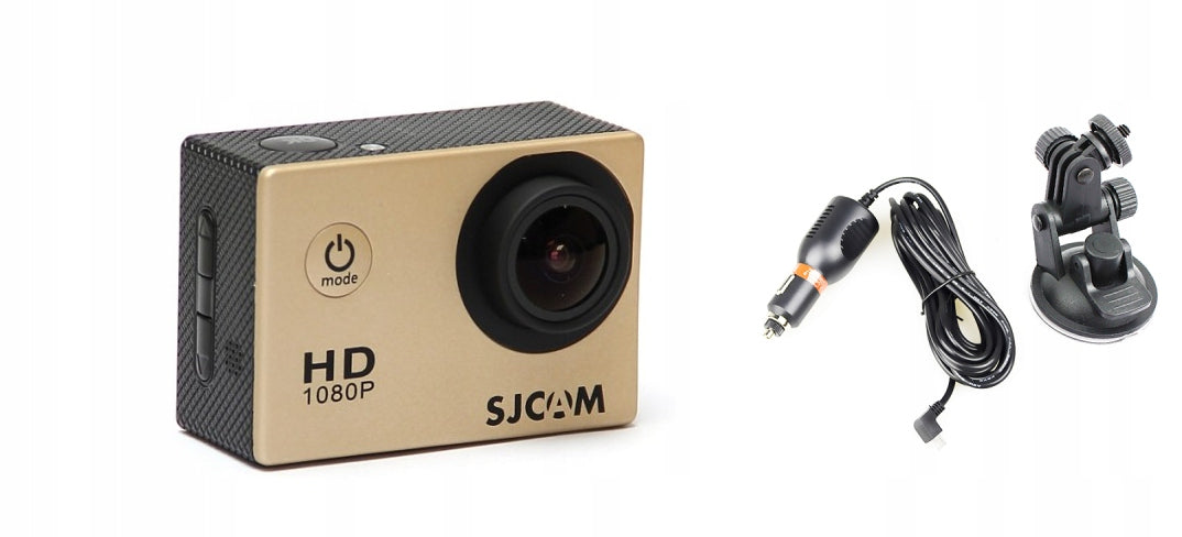 2X SPORTS CAMERA SJCAM SJ4000 1080P FULL HD WATERPROOF MOTO ACCESSORIES Model SJ4000