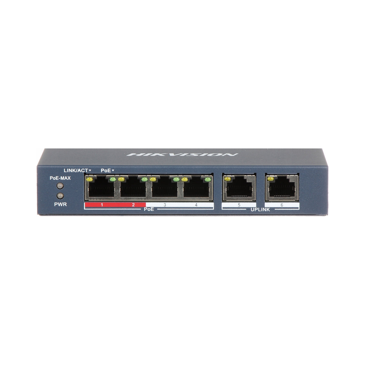 2X SWITCH POE DS-3E0106P-E/M 6-PORT HIKVISION