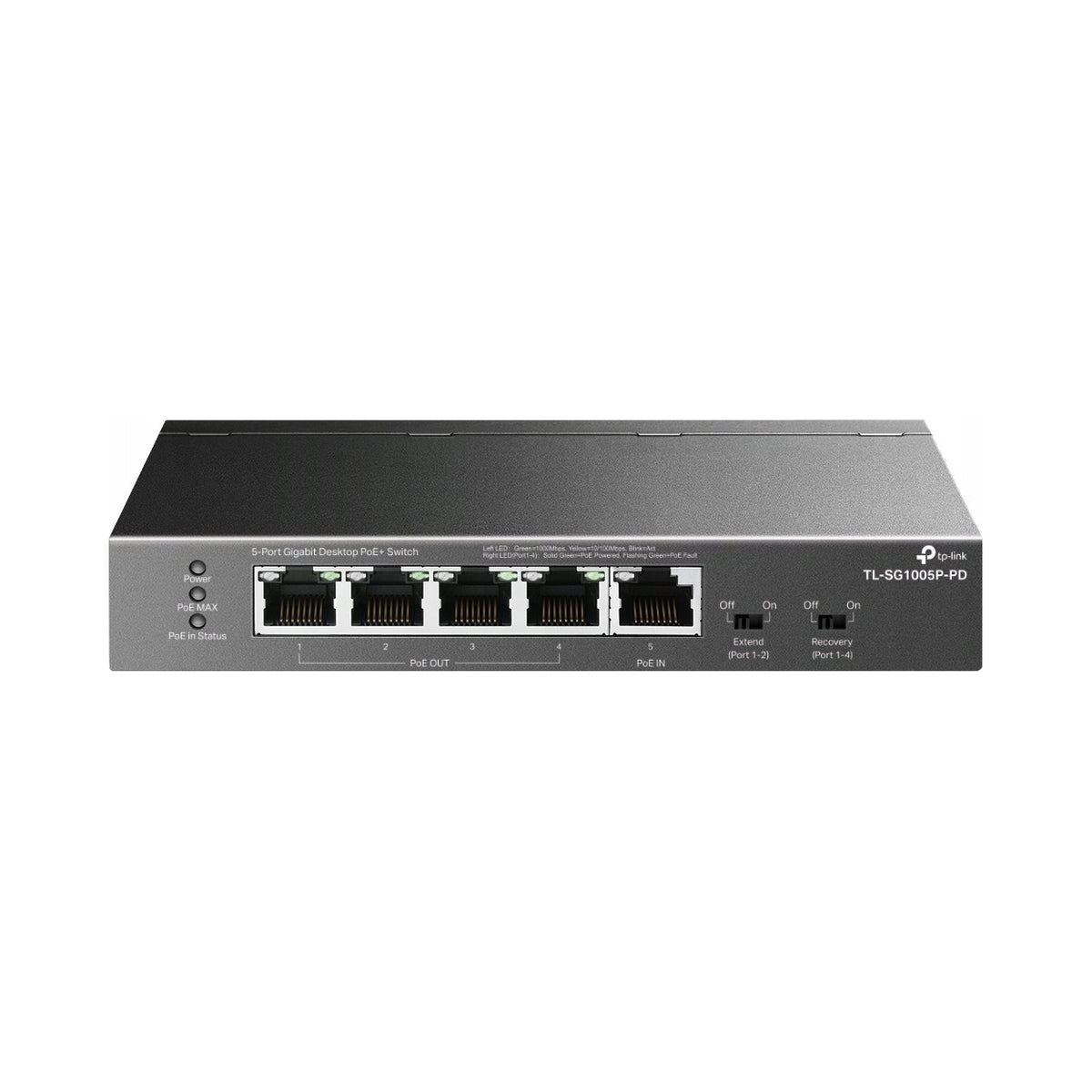 2X SWITCH TP-LINK TL-SG1005P-PD (POE++)