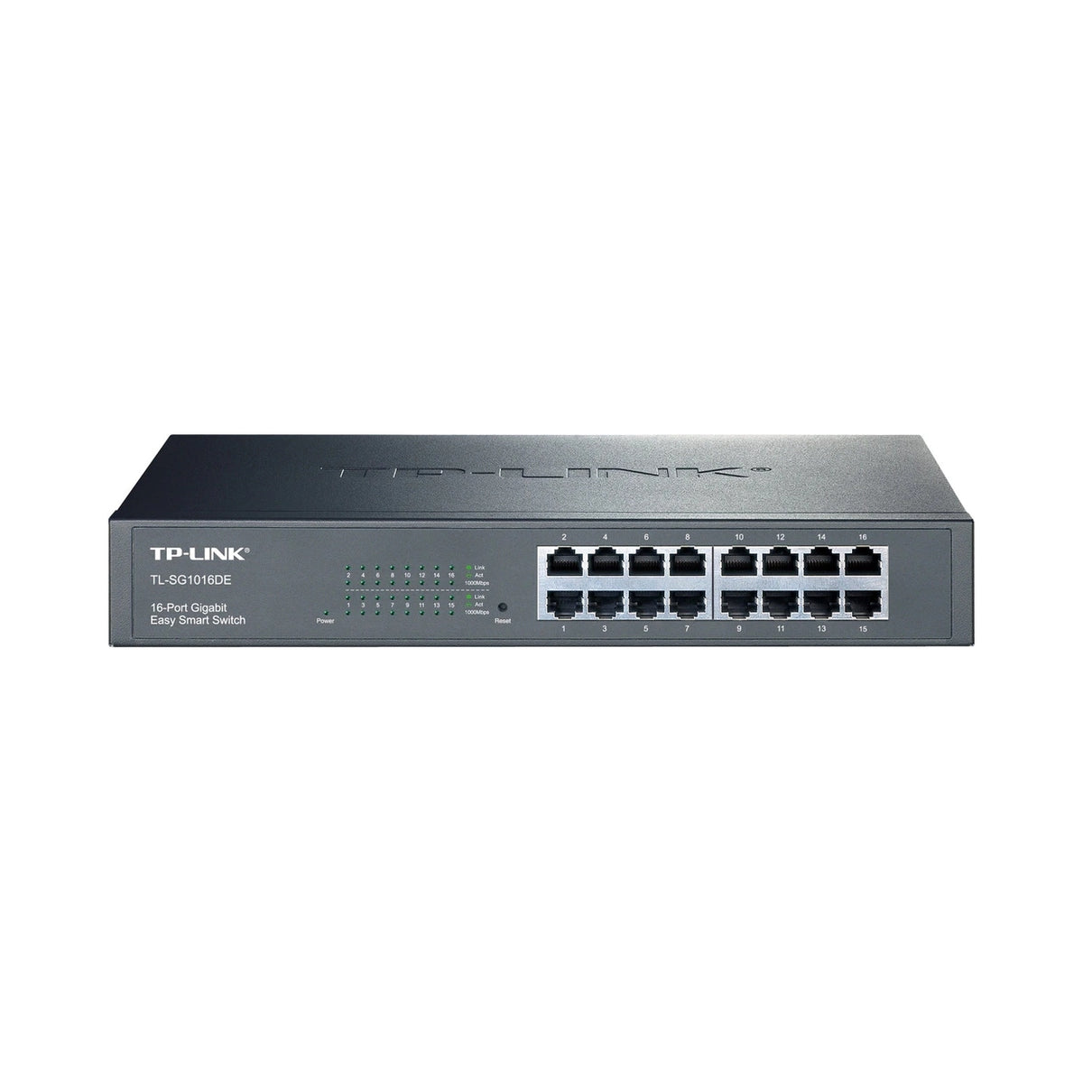 2X SWITCH TP-LINK TL-SG1016DE RACK GIGABIT SMART