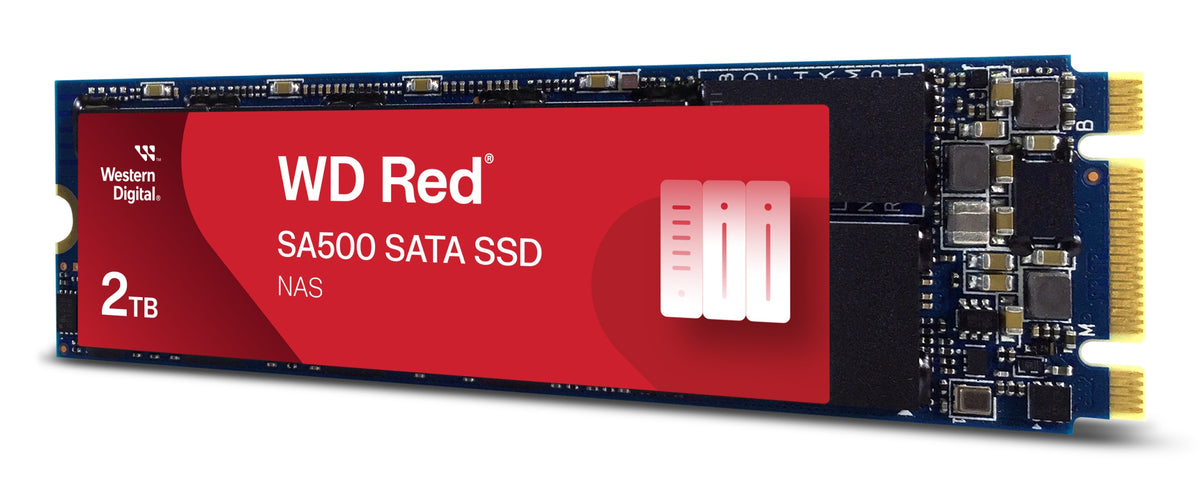 2X Sandisk 2TB M.2 SATA SSD Red SA500 SSD Model SA500