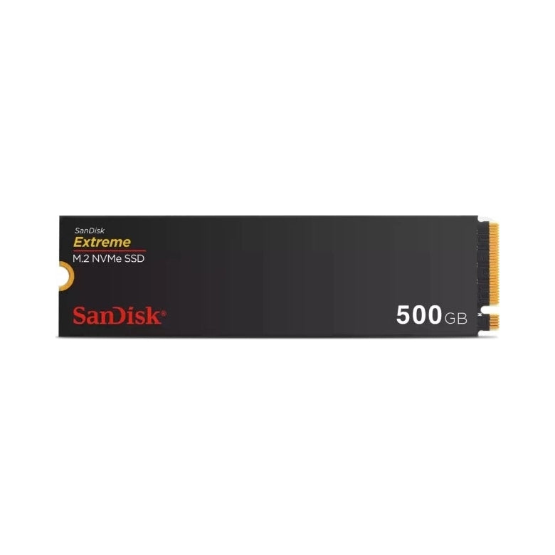 2X Sandisk 500GB M.2 PCIe Gen4 NVMe Extreme SSD