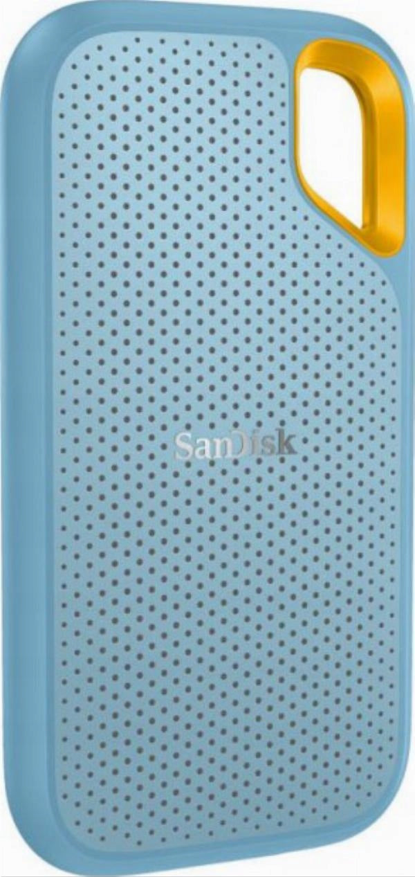 2X Sandisk Extreme Portable SSD 2TB USB 3.2 Gen.2 Light Blue Model Extreme Portable SSD 2TB