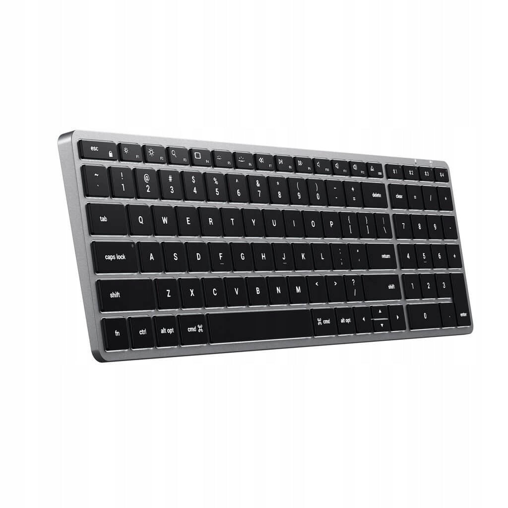 2X Satechi Slim X2 Bluetooth Backlit Keyboard with Numeric Layout Manufacturer Satechi