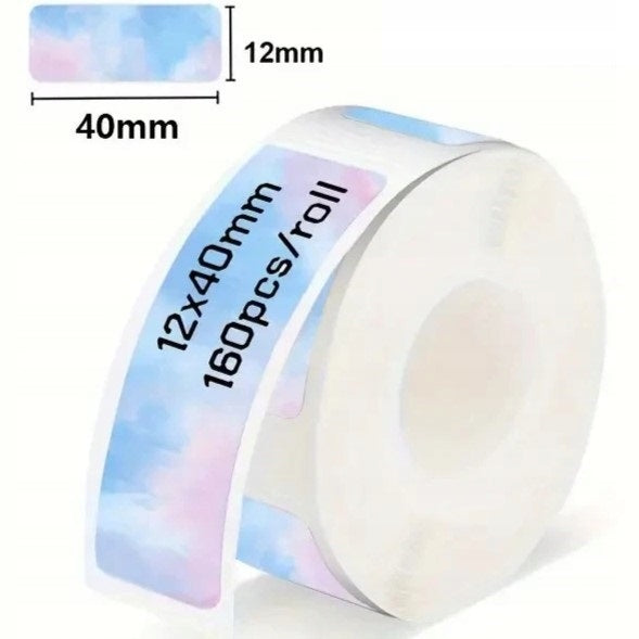 2X Self Adhesive Labels Replacement for B3 and Phomemo Q30 D30 12x40 Printer Manufacturer ELECTRONICA 4U