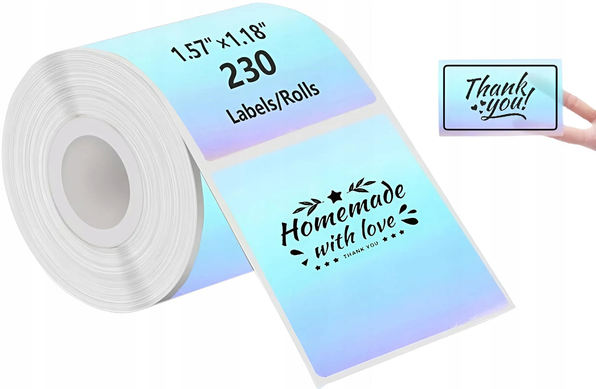 2X Self Adhesive Labels Replacement for Phomemo M110 M200 M220 M221 40x30