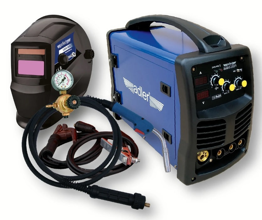 2X Semi-automatic welding machine MIG MAG ADLER INMIG252