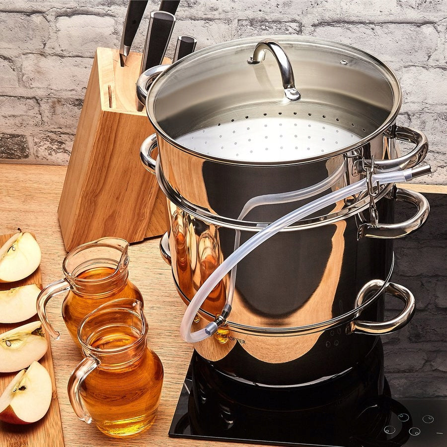 2X Set JUICER Steel JUGS Pot INDUCTION JUICE GAS Konighoffer Brand Konighoffer