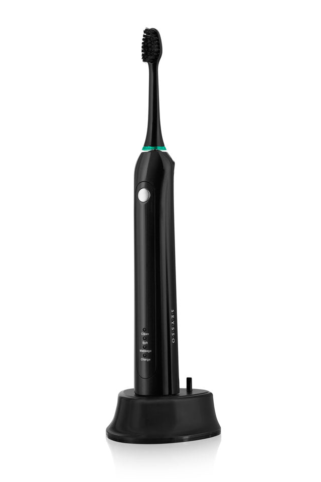 2X Seysso Carbon Electric Toothbrush Kind toothbrush