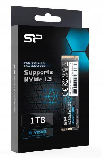 2X Silicon Power 1TB M.2 PCIe NVMe A60 SSD Manufacturer Silicon Power