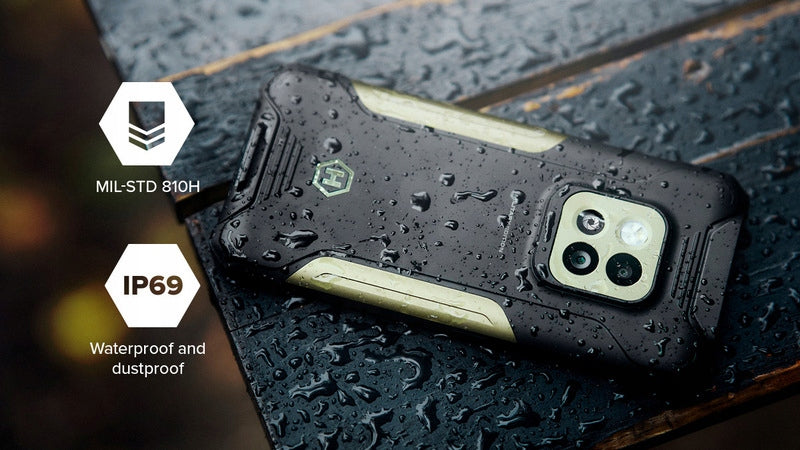 2X Smartphone HAMMER Construction 2 5G Military Edition 6 GB/128 GB Black-zi Built-in memory 128 GB