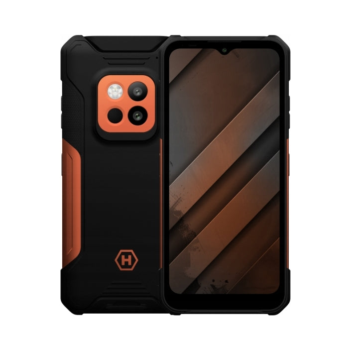 2X Smartphone HAMMER Construction 2 Thermal 5G 8/256GB Black and orange