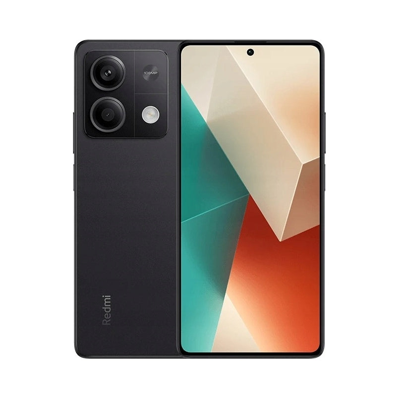 2X Smartphone XIAOMI REDMI NOTE 13 5G 6/128 Black DualSIM NFC 120Hz AMOLED