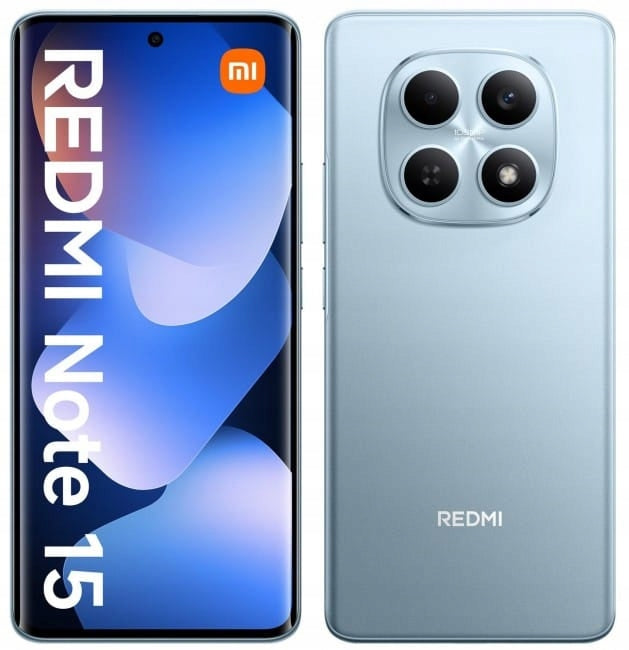 2X Smartphone XIAOMI Redmi Note 15 4G (LTE) 8 GB/ 256 GB Blue