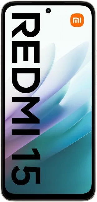 2X Smartphone Xiaomi Redmi 15 8 GB / 256 GB 4G (LTE) silver Built-in memory 256 GB