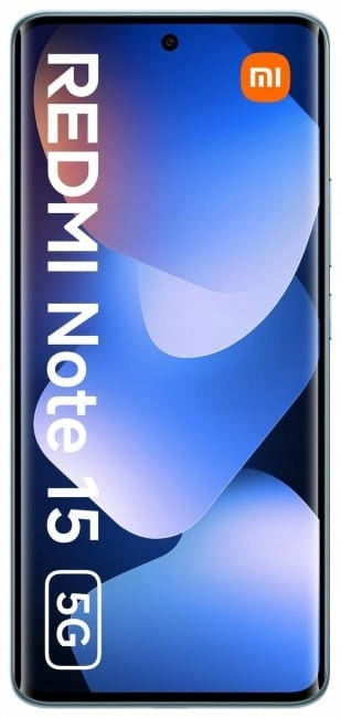 2X Smartphone Xiaomi Redmi Note 15 5G 6/128GB Glacier Blue Built-in memory 128 GB