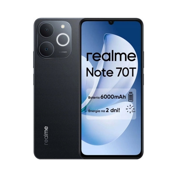 2X Smartphone realme Note 70T 4 GB / 128 GB 4G (LTE) black