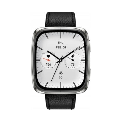 2X Smartwatch AMAZFIT Active 2 Square Black & Silver