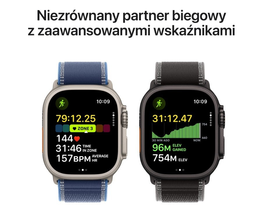 2X Smartwatch APPLE Watch Ultra 3 GPS + Cellular 49mm MF1H4QP/A Model Watch Ultra 3 GPS + Cellular 49mm