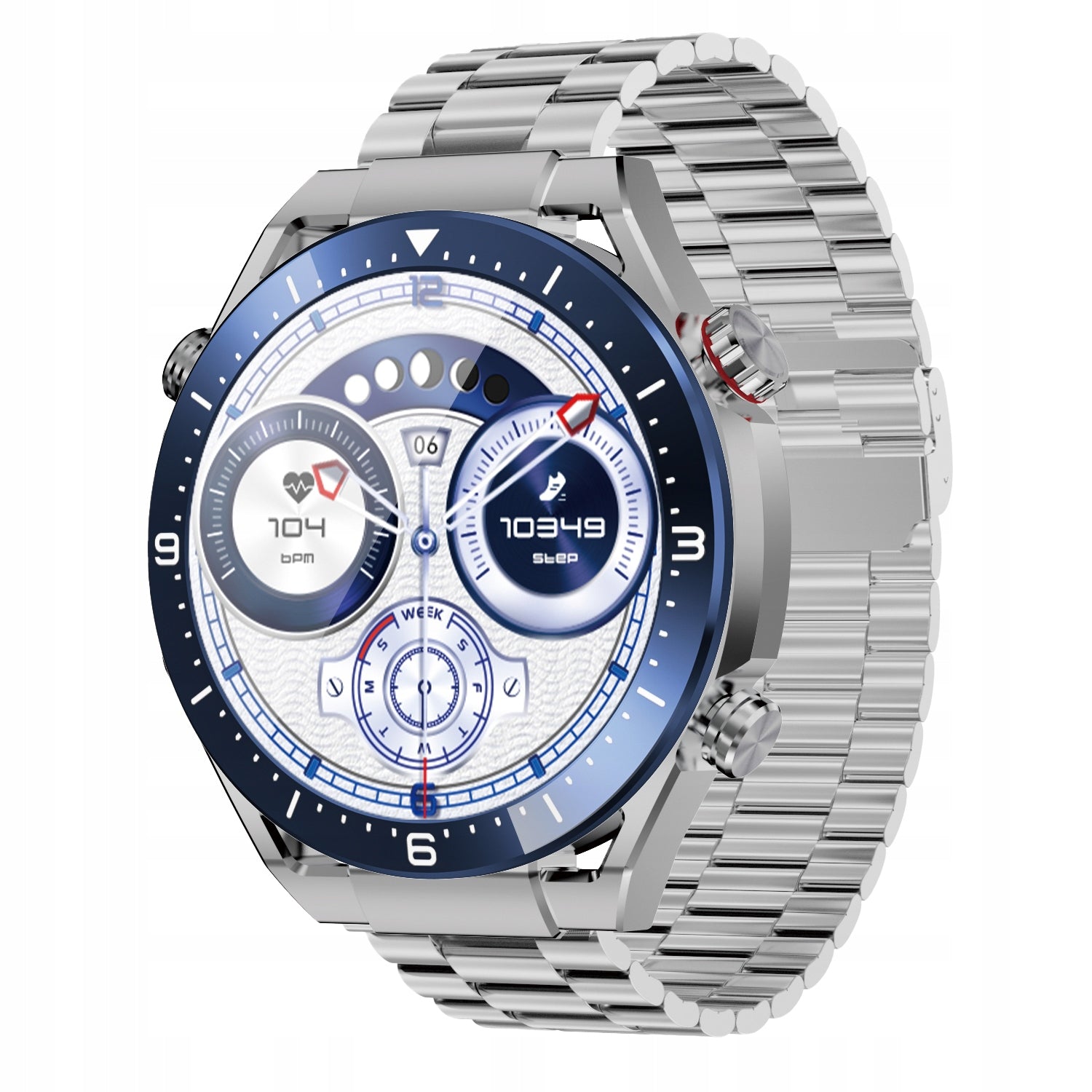 2X Smartwatch Ecowatch eco1 silver Brand no brand