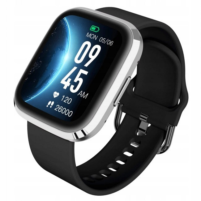 2X Smartwatch GARETT GRC STYLE Silver Black IP68 BLUETOOTH multisp call