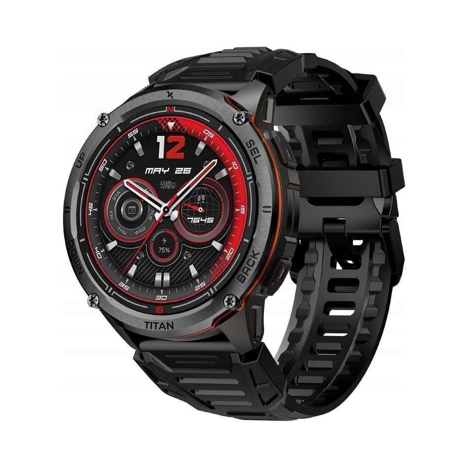 2X Smartwatch Maxcom FW111 Titan Chronos GPS Black