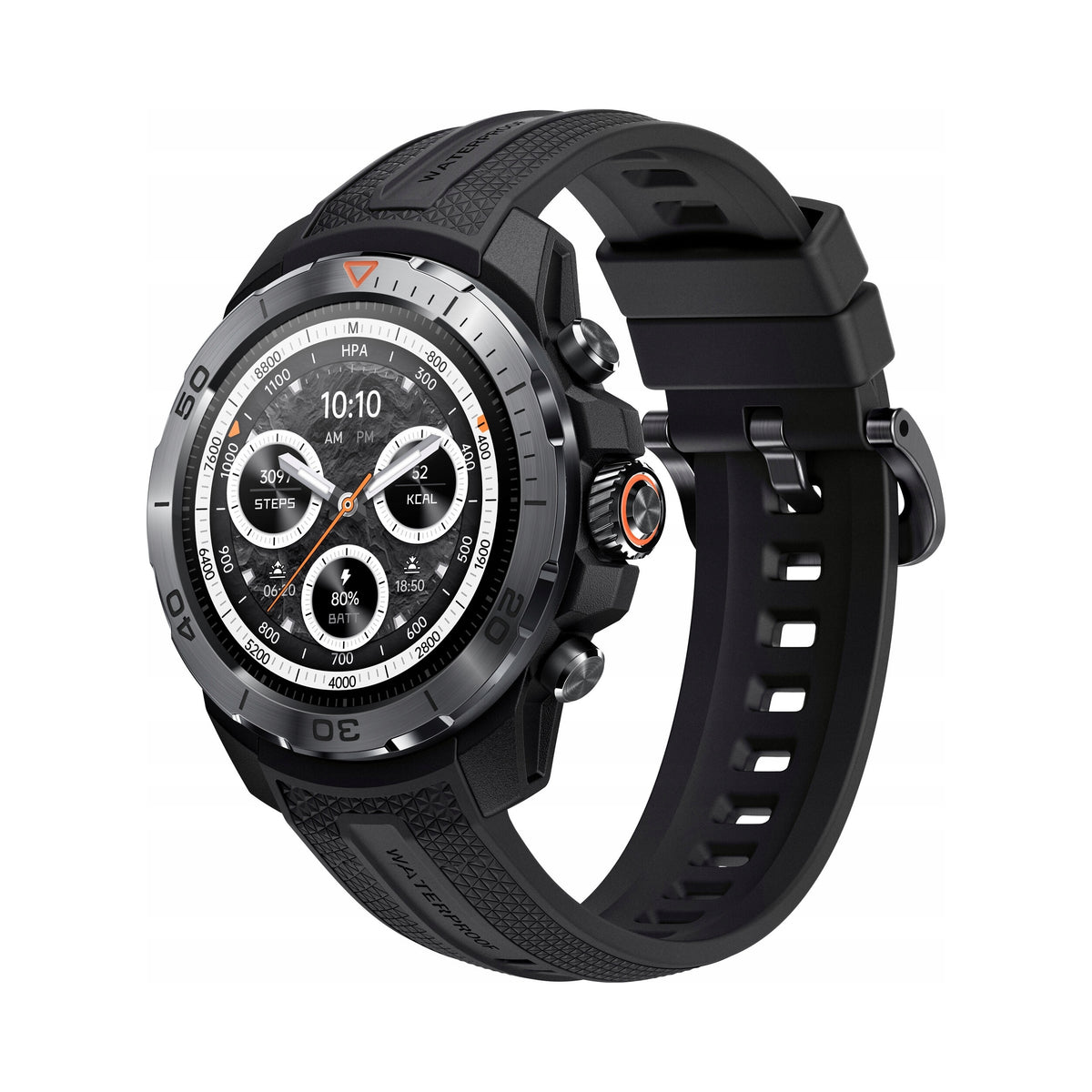 2X Smartwatch Mibro GS Explorer black 460mAh GPS Bluetooth Heart Rate Monitor