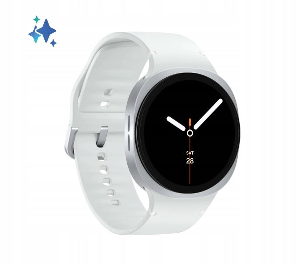 2X Smartwatch SAMSUNG Galaxy Watch8 LTE 40mm Silver Model Galaxy Watch 8 (L325)