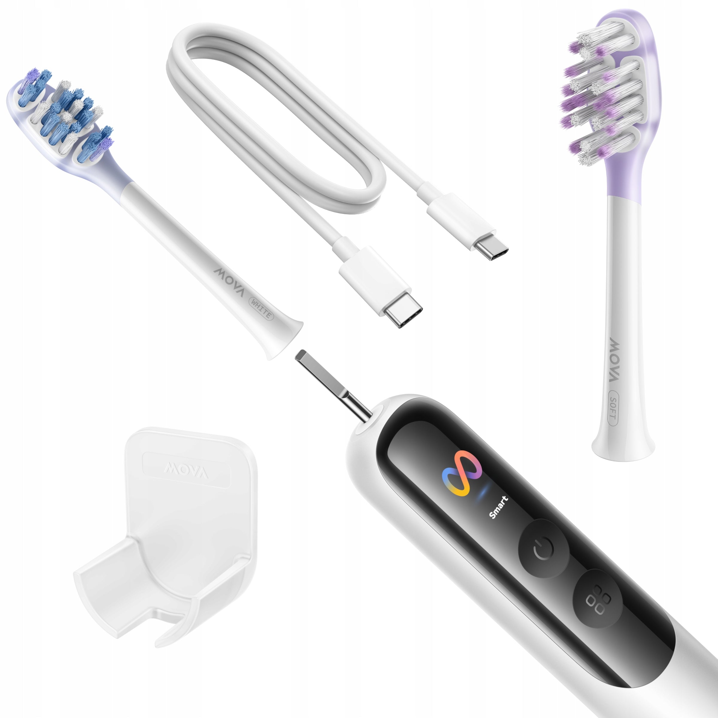 2X Sonic toothbrush MOVA Fresh 20 Vision White