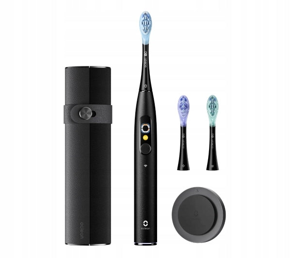 2X Sonic toothbrush Oclean X Pro 20 Set Black Cordless 3 Tips