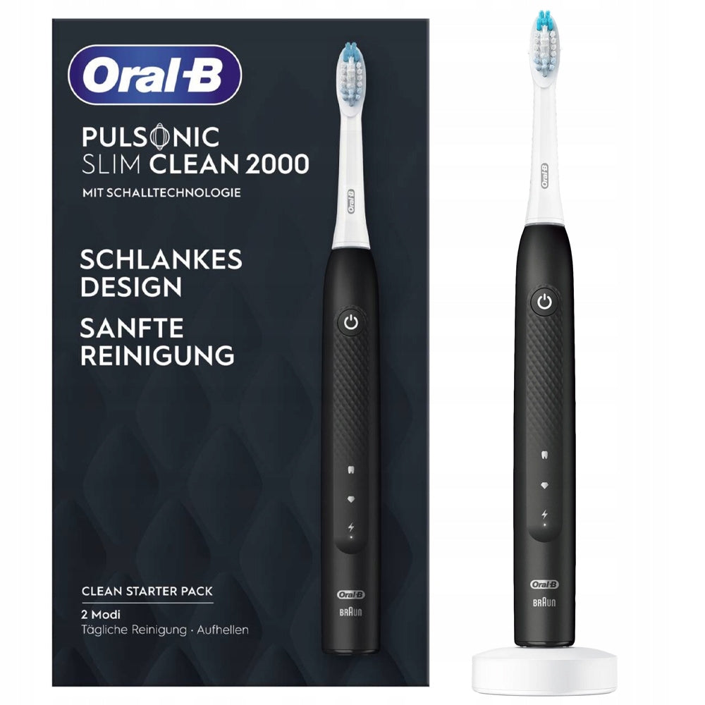 2X Sonic toothbrush Oral-B Pulsonic Slim Clean 2000 Brand Oral-B