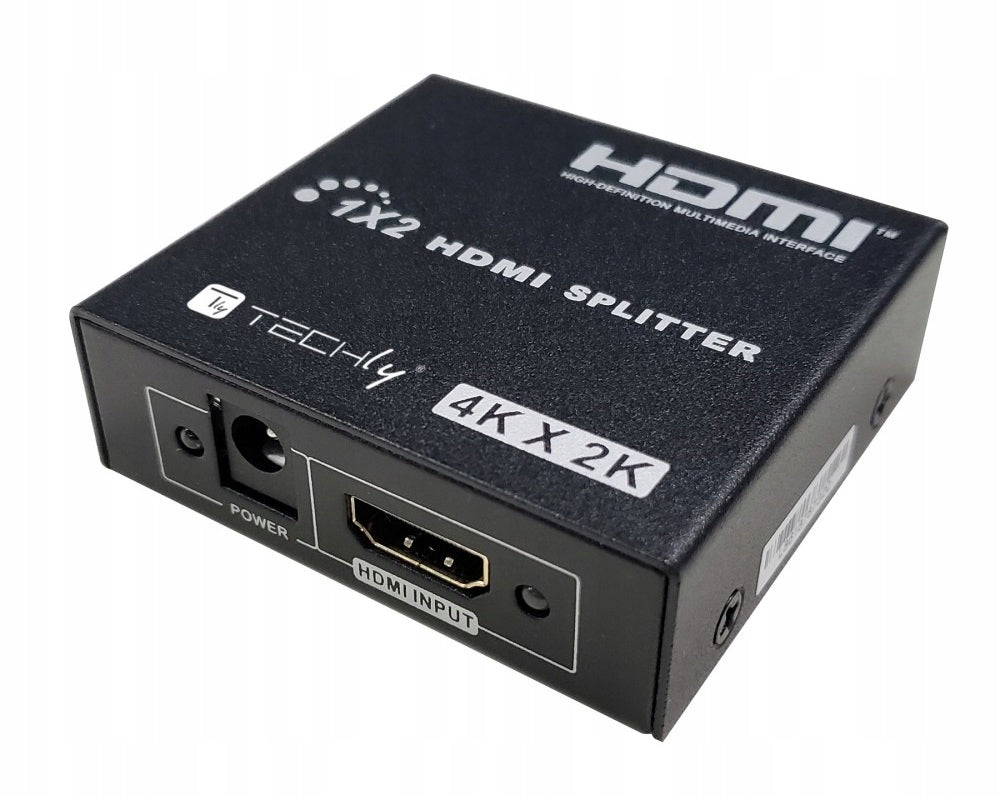 2X Splitter / Splitter Techly HDMI 1x2 4K*30Hz Active Manufacturer Techly
